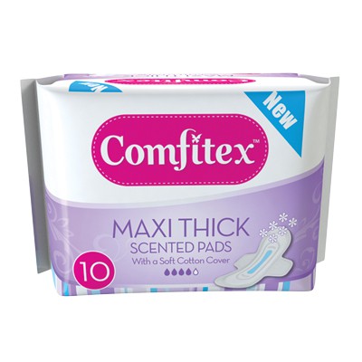 Read more about the article Comfitex Cotton Soft Maxi Pads, Scented or Unscented