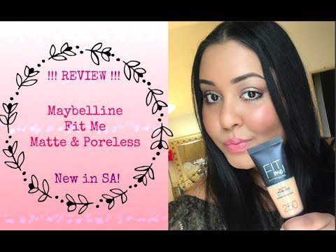 Read more about the article My Review of the Maybelline FitMe Foundation