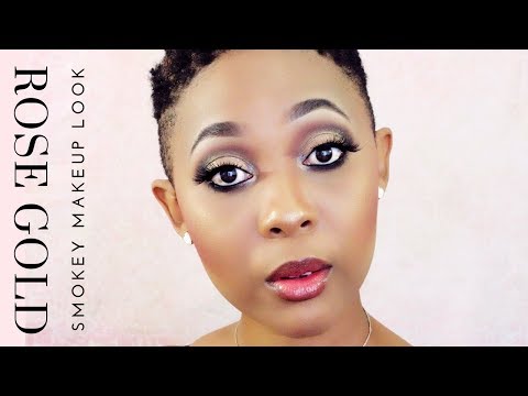 Read more about the article Smokey Rose Gold Makeup Look | MISS POMMY