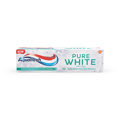 Read more about the article Aquafresh Pure White Soft Mint