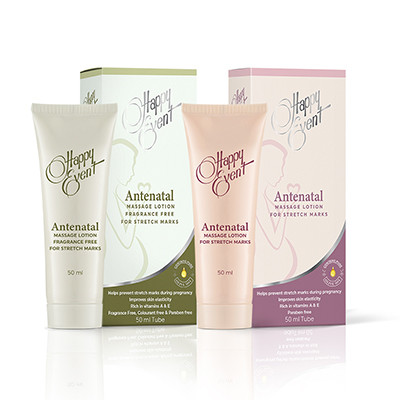 Read more about the article Happy Event Antenatal Massage Lotion Range