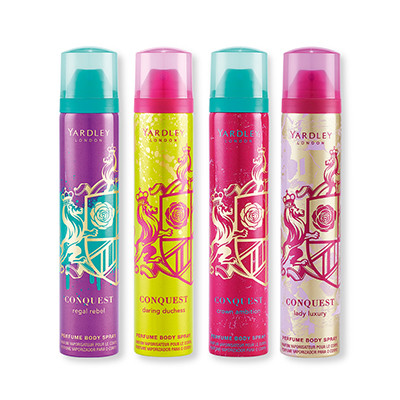 Read more about the article Yardley Conquest Eau Perfumed Body Spray Range