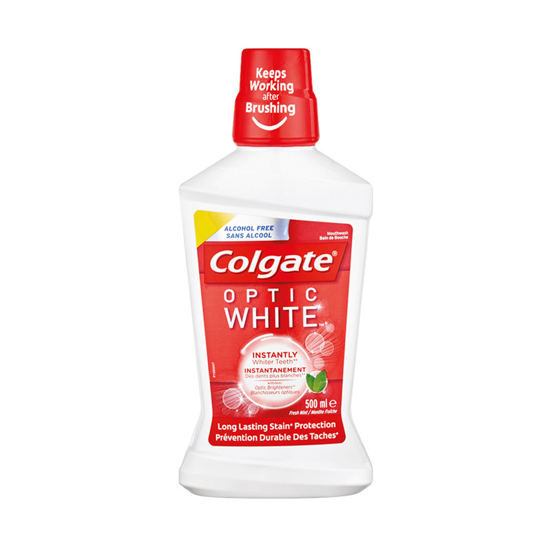 Read more about the article COLGATE OPTIC WHITE MOUTHWASH (500ML)