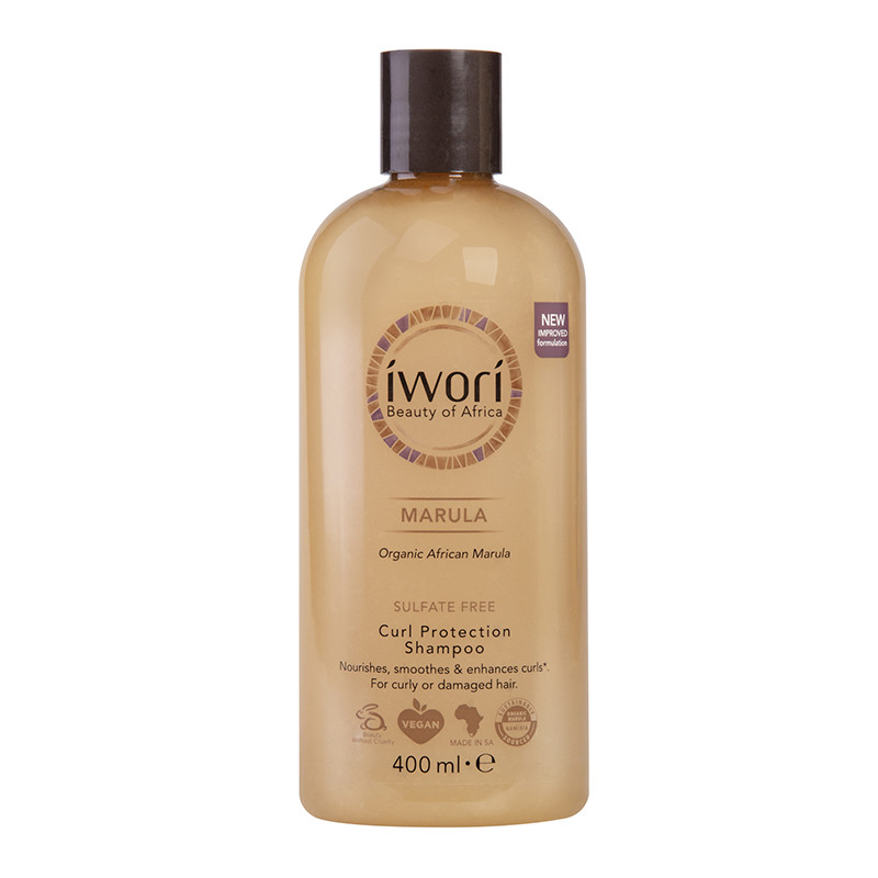 Read more about the article IWORI MARULA CURL PROTECTION SULFATE FREE SHAMPOO (440ML)