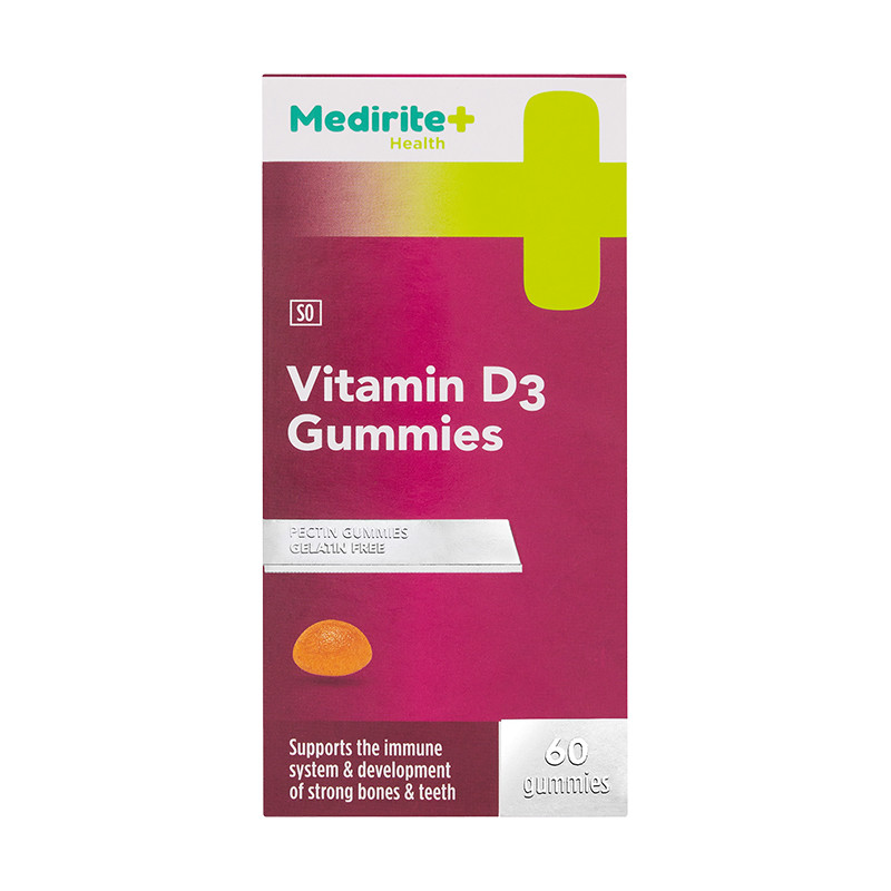 Read more about the article Medirite Gummies Vit D3 60’s